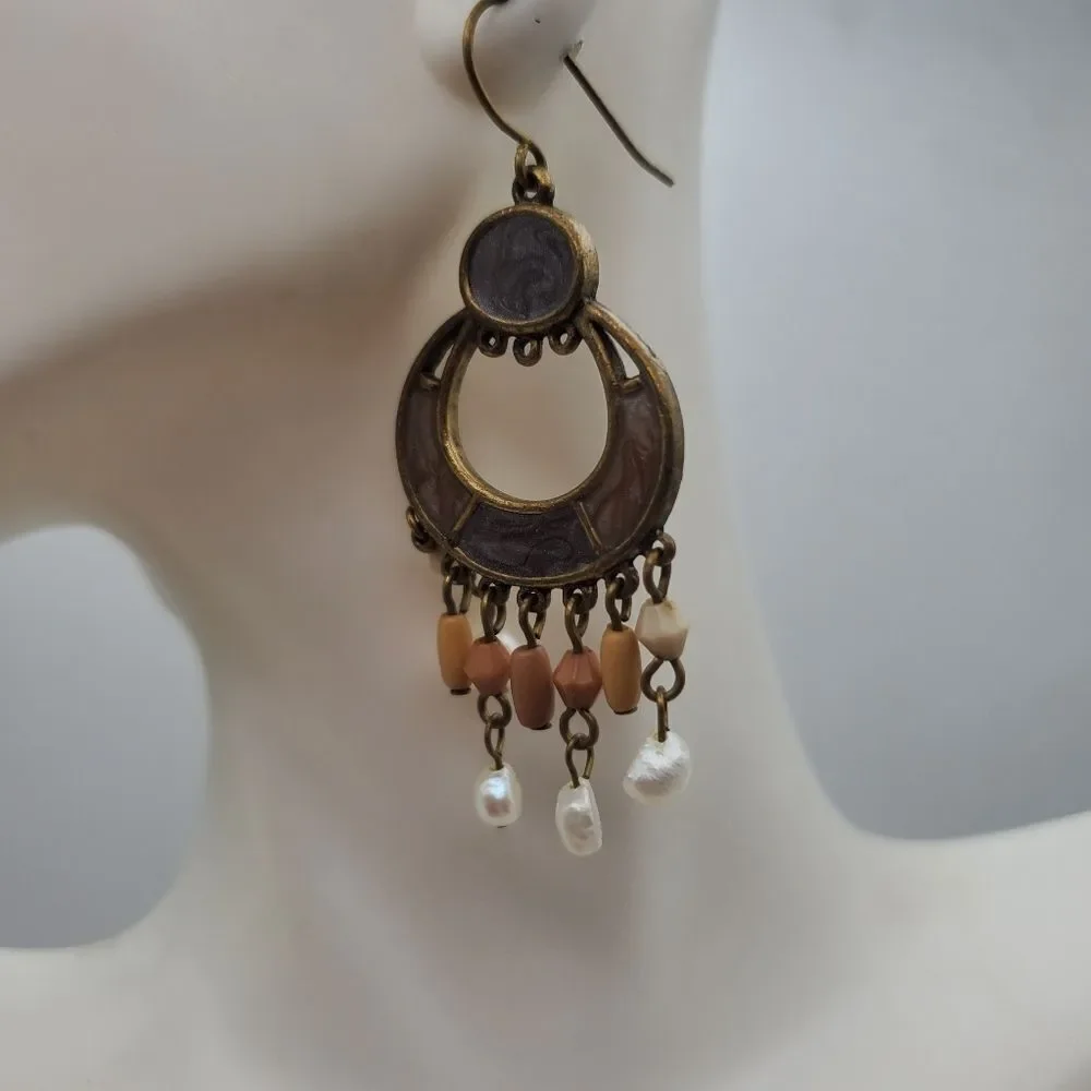 Mediterranean Gypsy chic‎ earrings